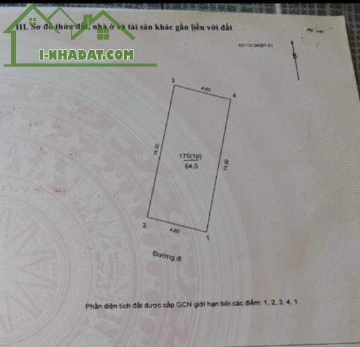 BÁN GẤP NHÀ ĐẸP PHÂN LÔ TRẦN QUANG DIỆU DT64m2 Ô TÔ + KINH DOANH - 1