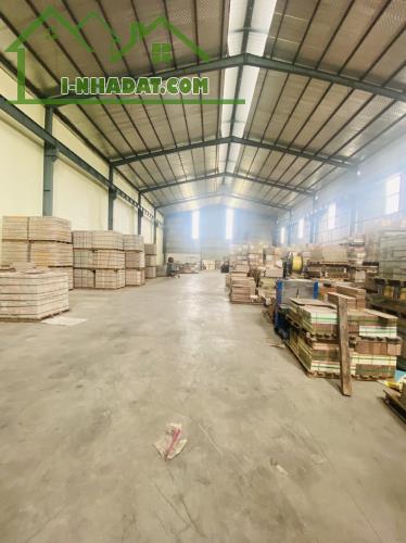 Cho thuê 1000m2 xưởng đầy đủ phòng cháy ngoài khu công nghiệp tại Khai Quang, Vĩnh Yên. - 1