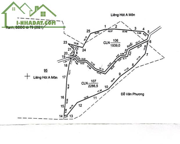 🏆Bán đất nông nghiệp tại xã Đạ Sar diện tích 4200m giá 1,75 tỷ cách UBND 2,5km