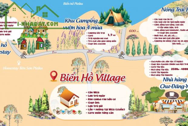 Bán gấp lô đất Biển Hồ tại T.p Pleiku diện tích 400m - 1