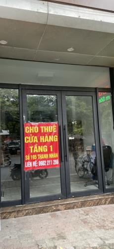 Cho thuê nhà làm văn phòng hoặc cửa hàng mặt phố số 195 Thanh Nhàn, Quận Hai Bà Trưng, HN