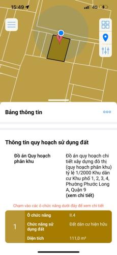 BÁN NHÀ RIÊNG 115M2, Ngang 9M - PHƯỚC LONG A - Ô TÔ - NHỈNH 5T TL - 2