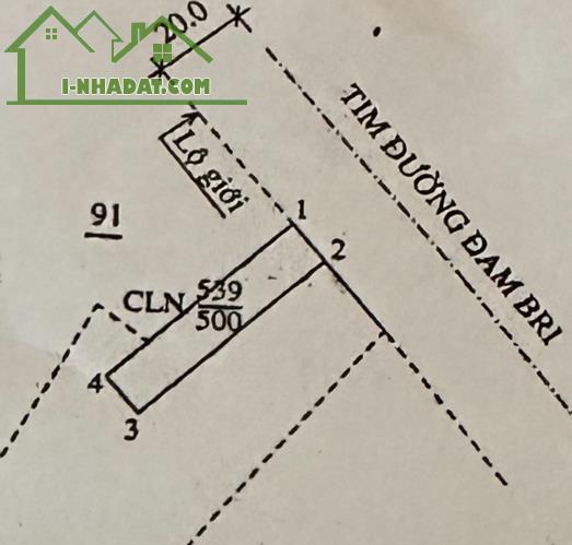 Chính Chủ Bán Lô Đất 689 Lý Thái Tổ Trục Đường Chính Đambri,  TP Bảo Lộc, Lâm Đồng