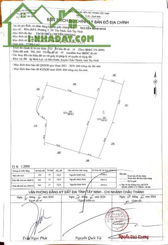 Chuyển nhượng 3ha đất trồng cao su, mặt tiền đường 130m - 2