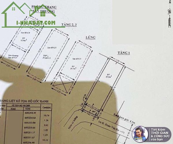 CĂN HỘ DỊCH VỤ ĐOÀN VĂN BƠ. 42M2. 3.7M×12M. 5 TẦNG. HẺM 2M. DÒNG TIỀN 35TR/THÁNG - 3