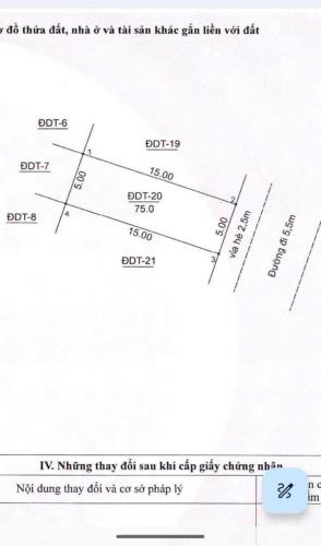 Đấu giá Lai Xá, hướng Đông Nam, giáp trường mầm non: 75m2, phân lô, sẵn sổ. Lh 0382.703.23