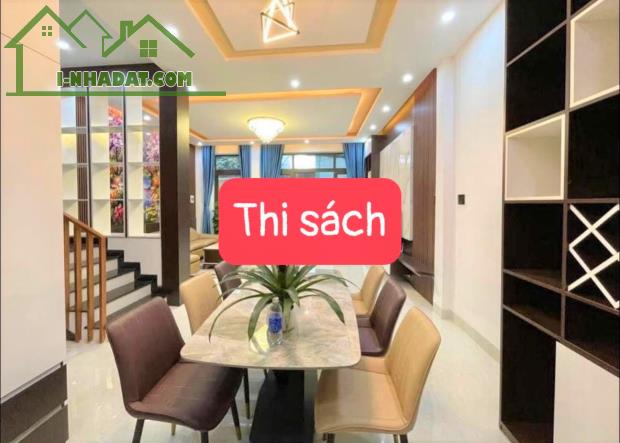 DÂN TRÍ CAO NHÀ ĐẸP HẢI CHÂU 4 tầng THI SÁCH ở kinh doanh GẦN SÂN BAY - 2