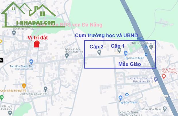 26 Bán đất Hòa Phước, Hòa Vang 130m2 nhỉnh 1 tỷ, gần cụm trường học, QL1A, NKKN - 4