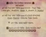 Hỗ trợ VAY TIỀN qua CCCD -TRỰC TUYẾN ( nhà gốc ,thuê ,trọ ,buôn bán ,kinh doanh,doanh