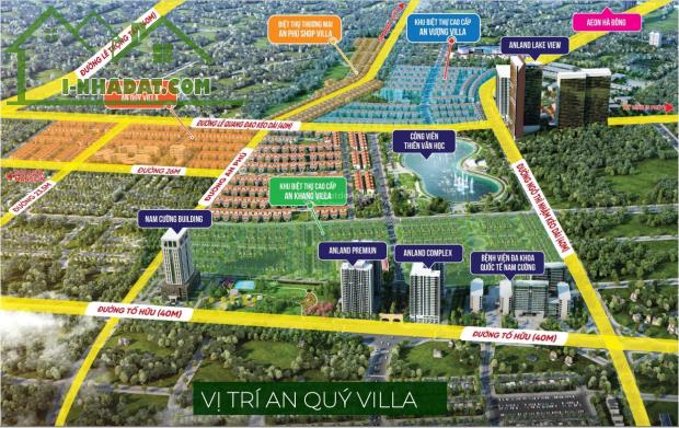 CĐT NAM CƯỜNG MỞ BÁN 60 CĂN VILLAS - DT 180M - XD 3.5T - CÓ HỐ CHỜ THANG MÁY - 1