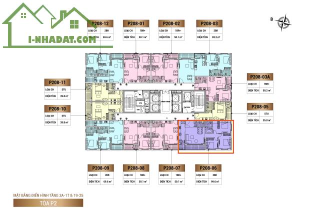 Bán căn 3PN. Tầng 11 view trực diện Sông Hàn ngắm lễ hội pháo hoa – Diện tích 99.6m2. - 1