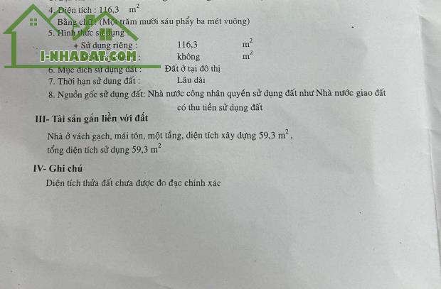 Chính Chủ Bán Đất Nền Phường Linh Trung, DT 122m2, Giảm 2 tỷ , SHR,  Sang Tên Ngay - 2