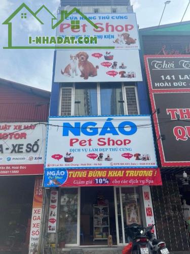 Sang nhượng cửa hàng Pet shop 3 tầng mặt tiền đẹp tại Hoài Đức