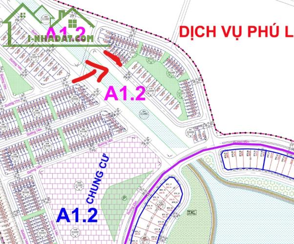 Cần bán Liền kề A1.2 Lk 22 Kđt Thanh Hà, Mường Thanh - giá cắt lỗ - 1