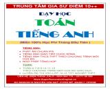 CHƯƠNG TRÌNH TIẾNG ANH CHO BÉ DỊP HÈ