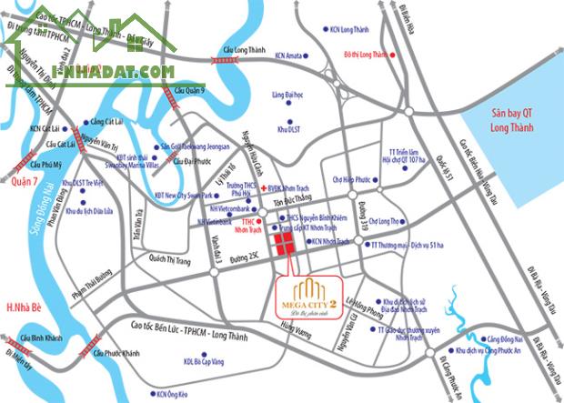 Kinh doanh thu lỗ cần bán đất Mega City 2, mặt tiền đường 25 C - Nguyễn Ái Quốc rộng 100m - 4