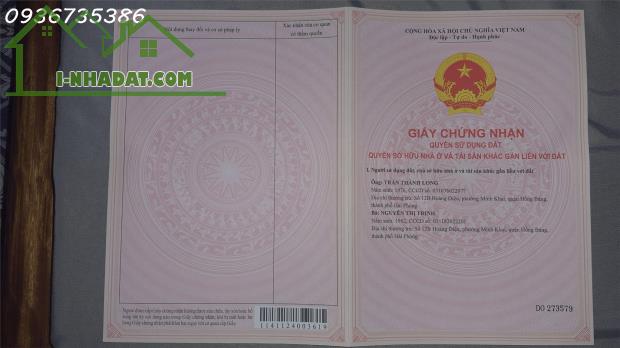 Chính chủ cần bán 66m2 đất lô góc 2 mặt tiền đường Kiều Hạ, phường Đông Hải 2, Hải An - 1