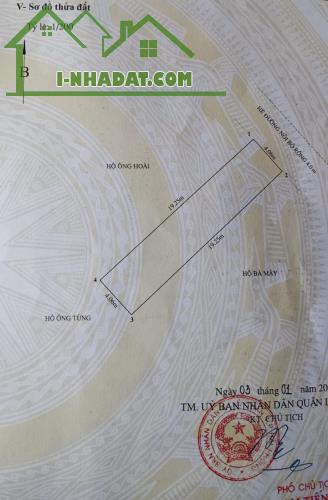 Bán nhà phân lô 788 Thiên Lôi - gần Hoàng Huy cực đẹp, 78m Hướng ĐB, giá 4.3 tỉ