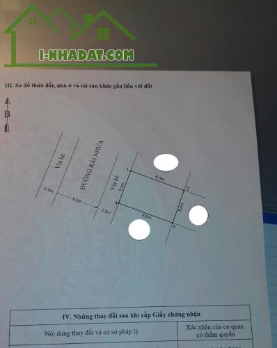 Bán đất TĐC Xi Măng, Sở Dầu, Hồng Bàng - Giá chỉ: 2,x tỷ - 3