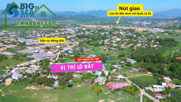 Bán nhanh trong tháng Lô đất Ninh Hòa 490,8m2 đã có sẵn 80m2 đất ở - 1