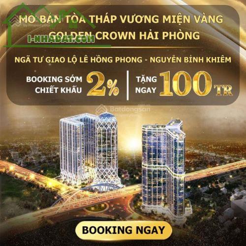 Chiết khấu 2% - tặng ngay 100tr - thanh toán 15% ký ngay HĐMB dành cho 200 KH booking sớm - 3