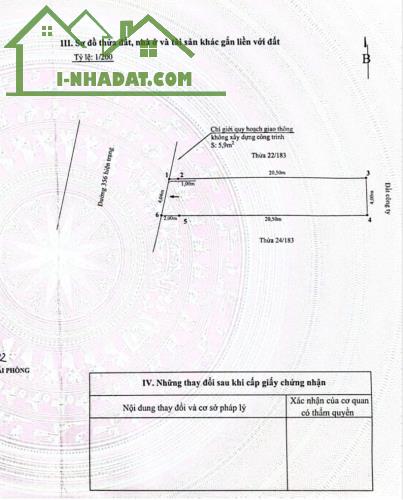 Bán gấp nhà Đường Đình Vũ, Đông Hải 2, Hải An, Hp.3,6 tỷ, 88m2, 1 tầng. - 1