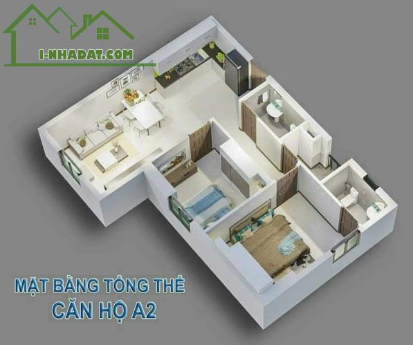 Bán chung cư 2PN, P.Tam Hoà, gần KCN AMATA, sổ sẵn chỉ 1tỷ520 - 5