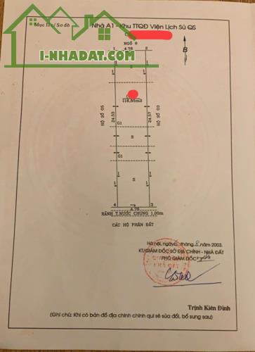 ĐẤT NGÕ 118, NGUYỄN KHÁNH TOÀN, CẦU GIẤY: 117M, MT 4,8M, GIÁ 18,6 TỶ