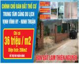 Bán đất thổ cư  Vĩnh Hy – Ninh Thuận làm thiện nguyện , giá Tốt cho khách ủng hộ làm công