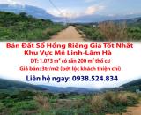 Chính Chủ Bán Đất Sổ Hồng Riêng Giá Tốt Nhất Khu Vực Mê Linh-Lâm Hà