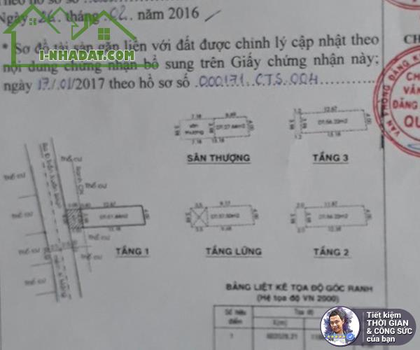 BÁN NHÀ KHU KIỀU ĐÀM. 66M2. 4MX16.5M. 5 TẦNG. NHÀ MỚI. XE HƠI ĐẬU CỬA. KHU DÂN TRÍ - 1