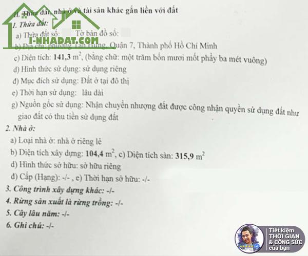 BÁN NHÀ HOÀNG TRỌNG MẬU. HẺM 3.5M. 141M2. 8MX17.6M. 4 TẦNG. NHÀ MỚI SIÊU ĐẸP. SIÊU RỘNG - 2