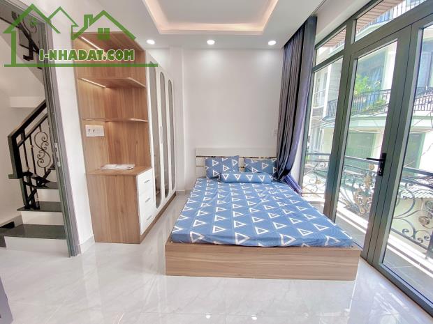 HIẾM - CHỈ 4,15 TỶ - NHÀ ĐẸP 4 TẦNG FULL NỘI THẤT - HẺM Ô TÔ 16 CHỖ THÔNG - 4