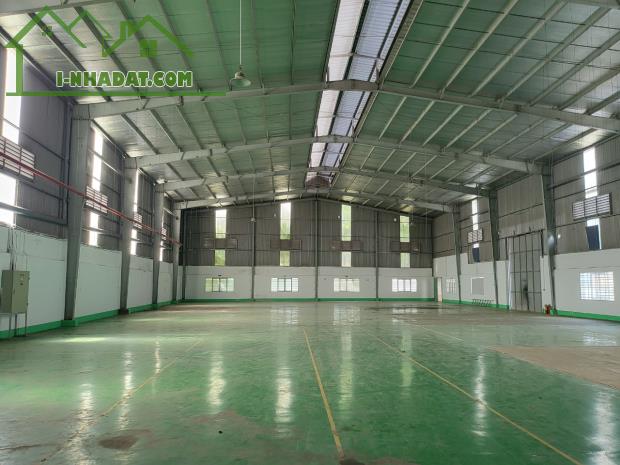 Cho thuê 1700m2 Đất + Xưởng Bến cát giá 75 triệu, Nền EPOXY , PCCC Vách tường - 4