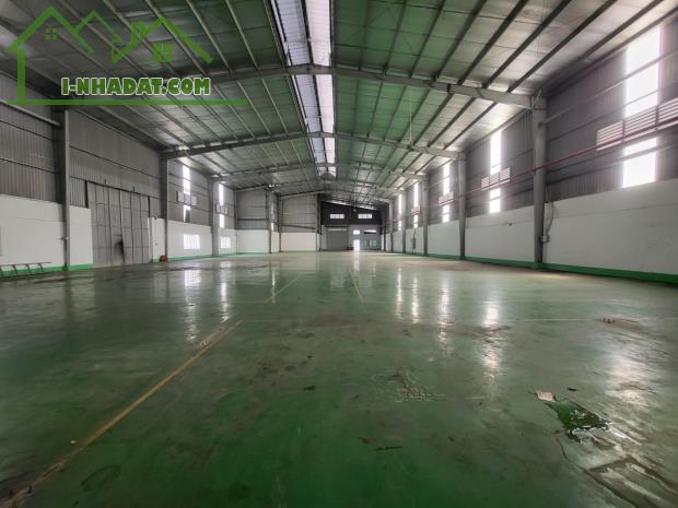 Cho thuê 1700m2 Đất + Xưởng Bến cát giá 75 triệu, Nền EPOXY , PCCC Vách tường - 2