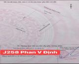 BÁN ĐẤT J258(ngang 8,3m) ĐƯỜNG PHAN VĂN ĐỊNH-HOÀ KHÁNH BẮC-LIÊN CHIỂU