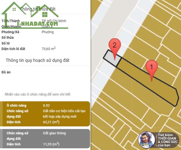 BÁN NHÀ ĐOÀN VĂN BƠ. 74M2. HẺM GẦN 4M. TIỆN XÂY CĂN HỘ DỊCH VỤ HOẶC Ở RỘNG RÃI - 5