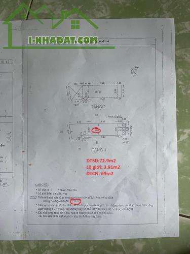 Bán Nhà 3.8mx17.5m (69m2), Nở Hậu, Phạm Văn Hai, Tân Bình, Chỉ 6.5 tỷ