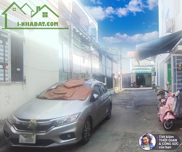 BÁN NHÀ HẺM XE HƠI 5M. 24M2.3MX8M.NHÀ 3 TẦNG BÊ TÔNG CỐT THÉP. 2 PHÒNG NGỦ - 3