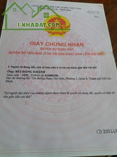 Chính chủ cần bán nhà phường 2 quận 8 thành phố Hồ Chí Minh - 4