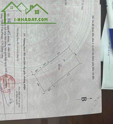 SIÊU PHẨM VIP - Bán nhà phân lô Lê Trọng Tấn, Thanh Xuân. DT: 57m. Giá: 16 tỷ. ngõ oto - 1