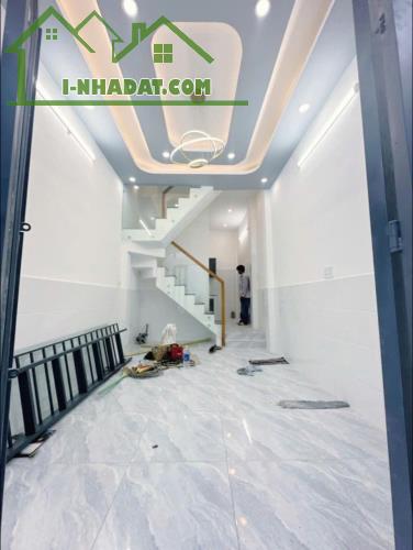 NHÀ MỚI 2 TẦNG  - VÀO Ở NGAY  - 24M2 - SHR, HẺM THÔNG, NGAY BÌNH LONG, GIÁ 2.8 TỶ - 1