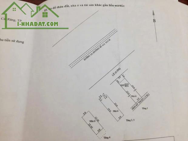 Nhà 3 lầu mặt tiền Lý Thái Tổ (A1), KDC Hưng Phú, Q.Cái Răng, Cần Thơ - 12.7 tỷ