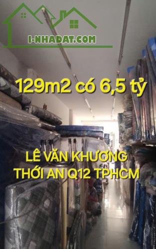 Bán Gấp - Xưởng 129m2 có 6,5 tỷ Thới An Quận 12 TP.HCM - 1