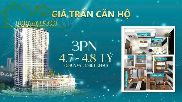 Chuyển nhượng căn hộ 2PN 2WC 74m2 3,7 tỷ, nhận ngay, view hồ bơi, RMIT, LH 0938839926 - 2