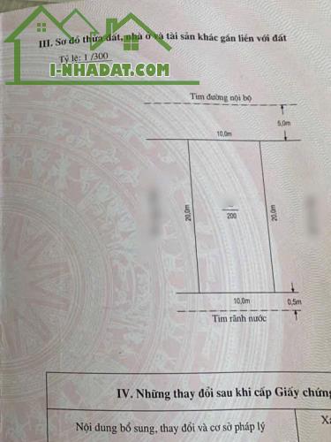 bán lô đất 200m2 tại khu ChaPi , Cái Tắt , An Đồng , An Dương. - 1