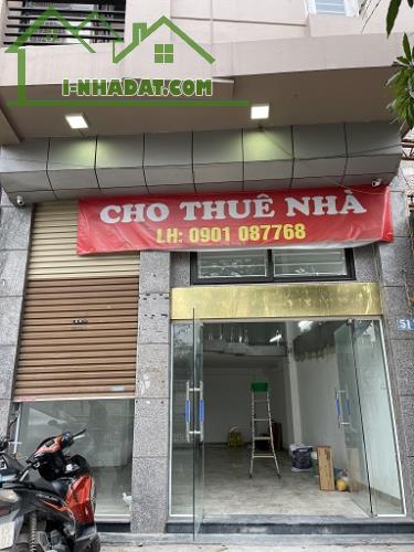 CẦN CHO THUÊ NHÀ 5 TẦNG MẶT TIỀN 5,5M, 51 PHỐ QUAN HOA, GẦN UBND CẦU GIẤY - HÀ NỘI