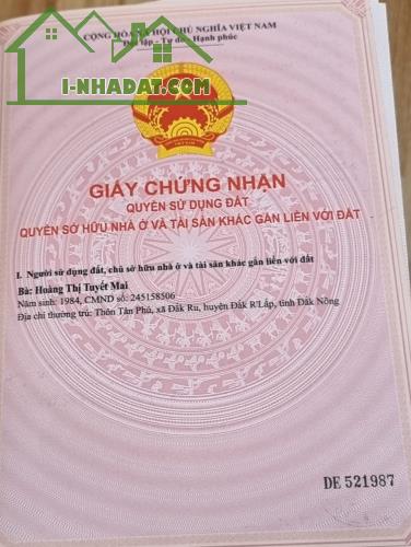 Cần bán nhanh lô đất thôn Châu Thành , Xã Đắk Rũ, Huyện Đắk RLấp, Tỉnh Đắk Nông - 2