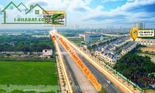 BÁN CĂN GÓC BIỆT THỰ CÓ HẦM, DT SỬ DỤNG HƠN 500M2 SỬ CÁCH VÀNH ĐAI 3.5 chỉ 200m GIÁ ĐT - 4