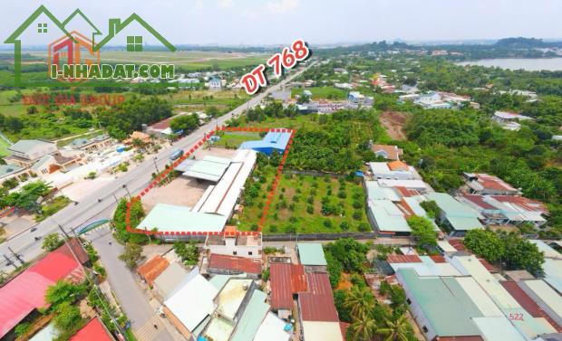 Bán cây xăng 4369m2 mặt tiền đường ĐT-768 xã Bình Hòa đang cho thuê 1.5 tỷ/năm giá 70 tỷ - 1